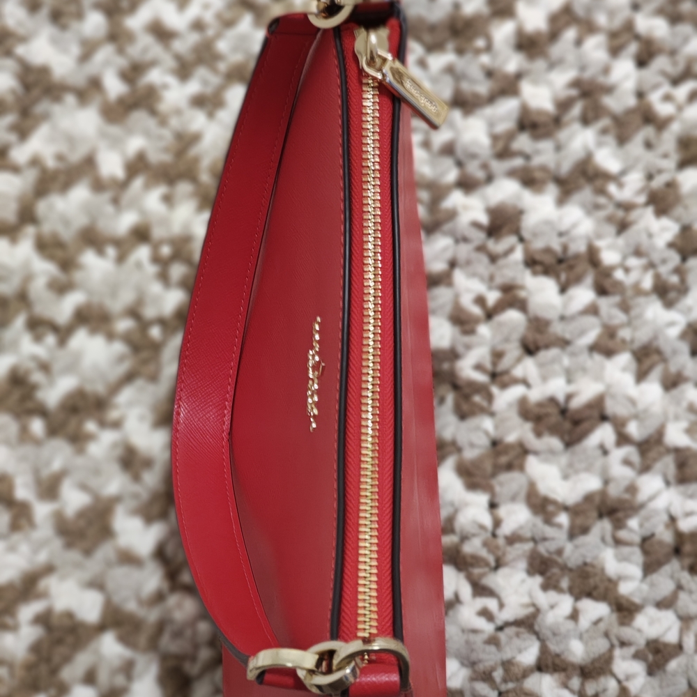 Kate Spade Red Leather Shoulder Bag – Like New - Picture 3 of 7